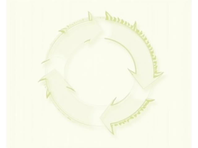 Illustration af cirkulær økonomi i byggeri