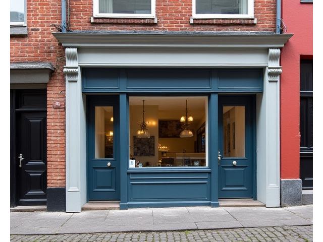 Facaderenovering af butik i Københavns Indre By