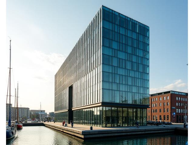 Moderne kontorbygning i Nordhavn