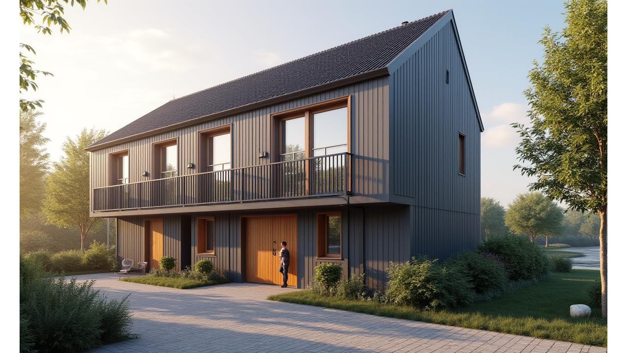 Bæredygtigt rækkehus i Ørestad